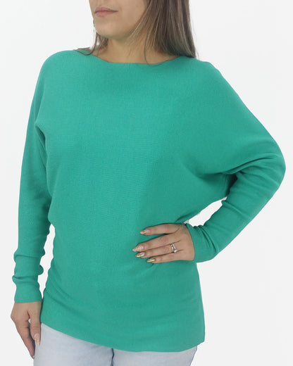 Polera Pia Murcielago Lanilla Elasticada