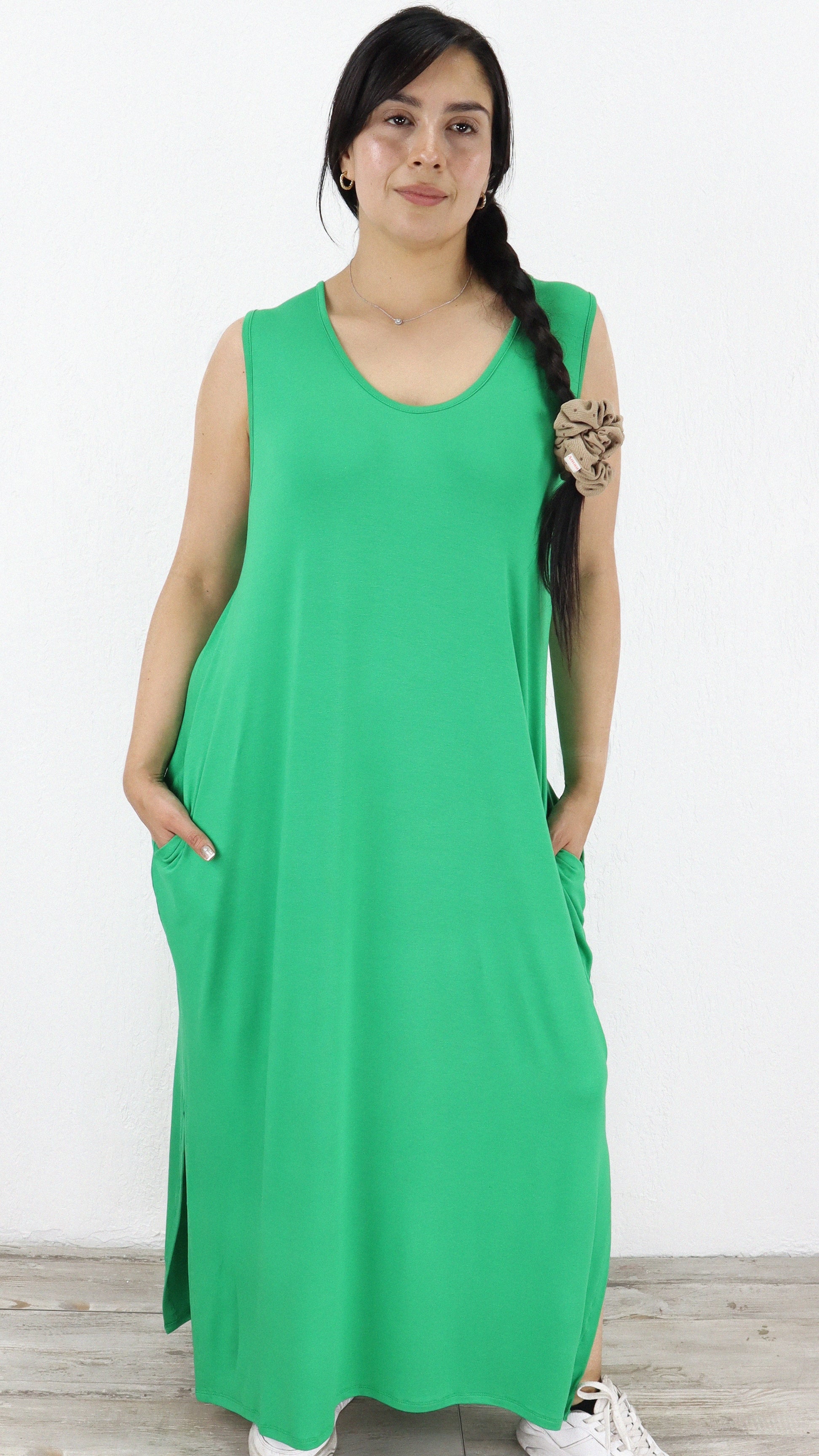 Vestido Ambra Sin Mangas Algodón