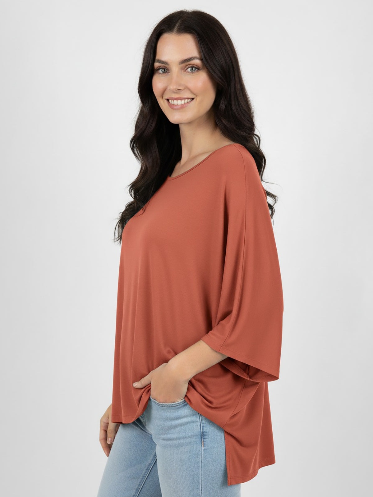 Polera Greta Oversize Algodón