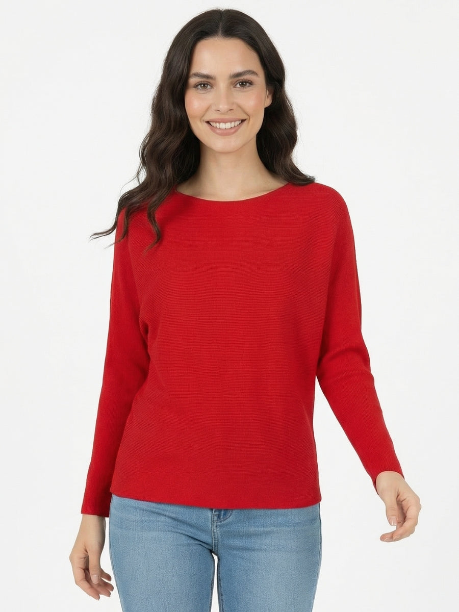 Polera Pia Murcielago Lanilla Elasticada