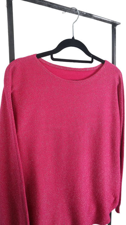 Polera Pia Murcielago Lanilla Brillos