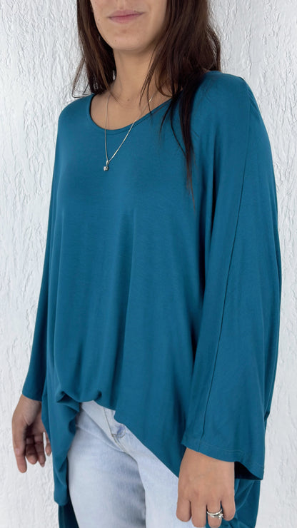 Polera Greta Oversize Algodón