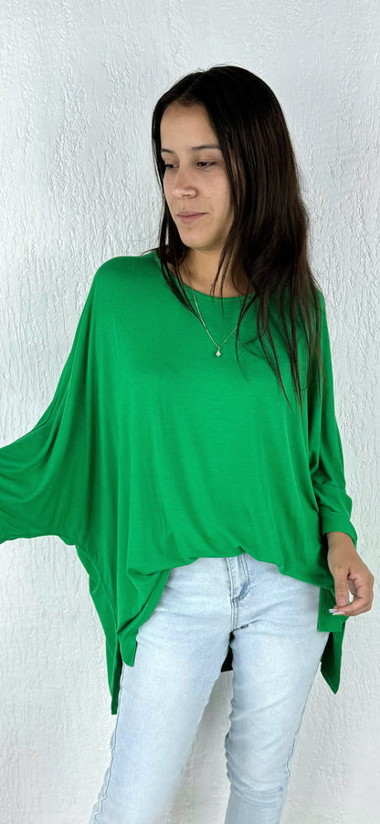 Polera Greta Oversize Algodón