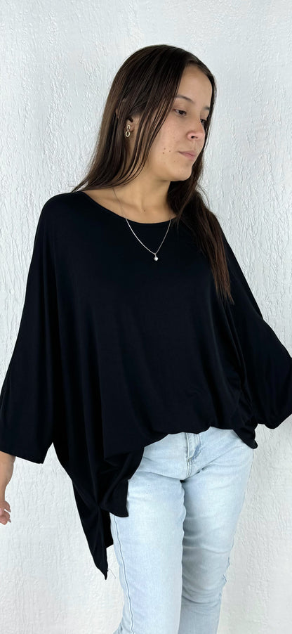 Polera Greta Oversize Algodón